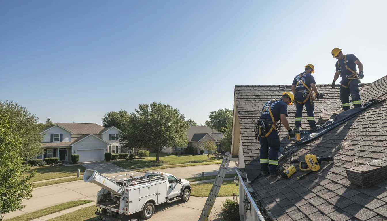 Emergency Roof Repair in Doucette, TX near me